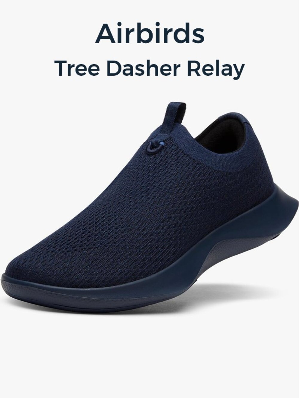 allbirds Women’s Slip-On Knit Sneaker - Navy
